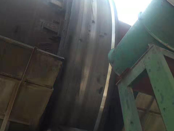 回转窑轮带外圆工作面校平