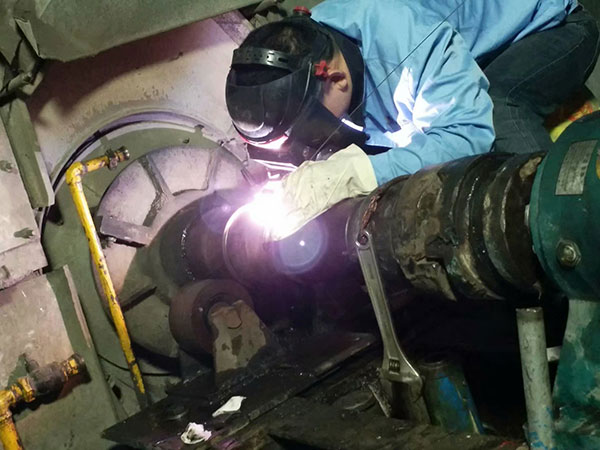 高温风机主轴激光焊接